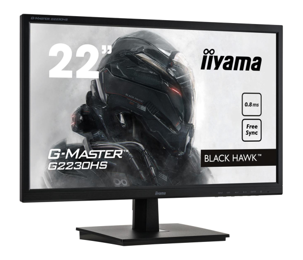 IIYAMA 22" G-Master G2230HS-B1 Black Hawk - 601857 - zdjęcie 2